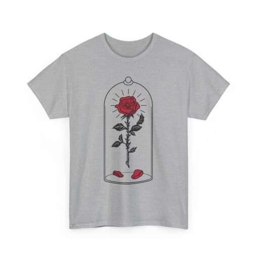 🌹✨ Enchanted Rose Unisex T-Shirt – Timeless Beauty, Captured in Glass - Image 15