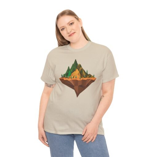 🏔️✨ Floating Mountains Unisex T-Shirt – Surreal Nature, Elevated Style - Image 3
