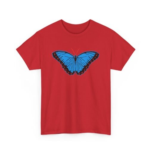 🦋💙 Blue Morpho Butterfly Unisex T-Shirt – Nature’s Radiance in Flight - Image 21
