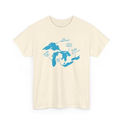 🌊👕 All Great Everything Unisex T-Shirt – Celebrate the Lakes, Label the Legends - Image 16