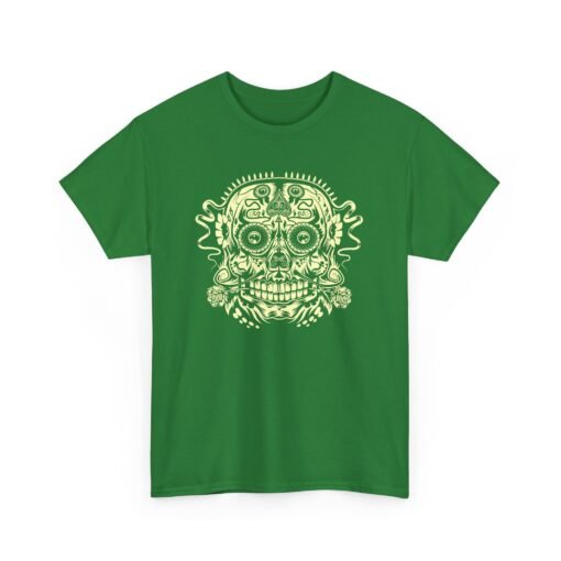 Ace of Spades Sugar Skull Unisex T-Shirt – Bold & Badass - Image 12