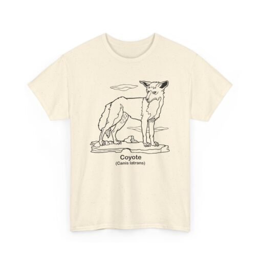 🌵🐺 COYOTE (Canis latrans) Unisex T-Shirt – Wild, Wily, and Worn with Pride - Image 13