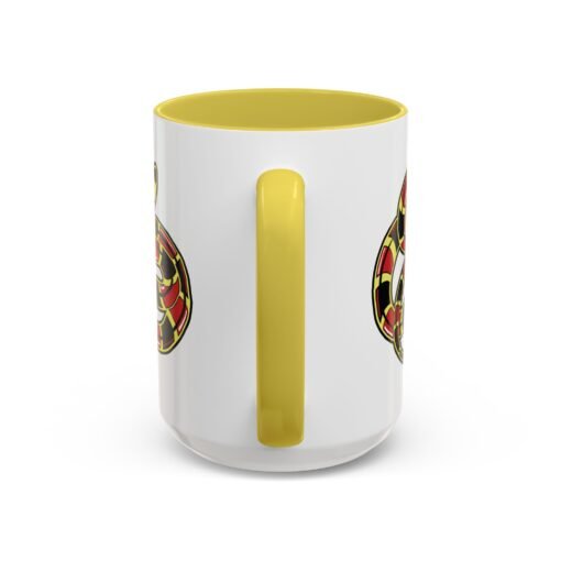 Curled Coral Snake Color Accent Mug – Bold & Wild - Image 31