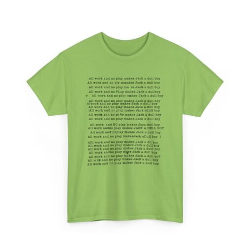 All Work No Play – The Shining-Inspired Unisex T-Shirt - Image 17