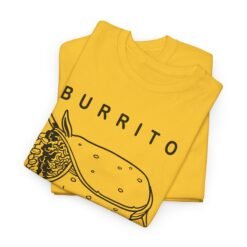 Alternative view of 🌯🐴 Burrito Crossing Unisex T-Shirt – Warning: Deliciously Absurd