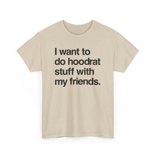 🧢🔥 "I Want To Do Hoodrat Stuff With My Friends" Unisex T-Shirt - Image 12