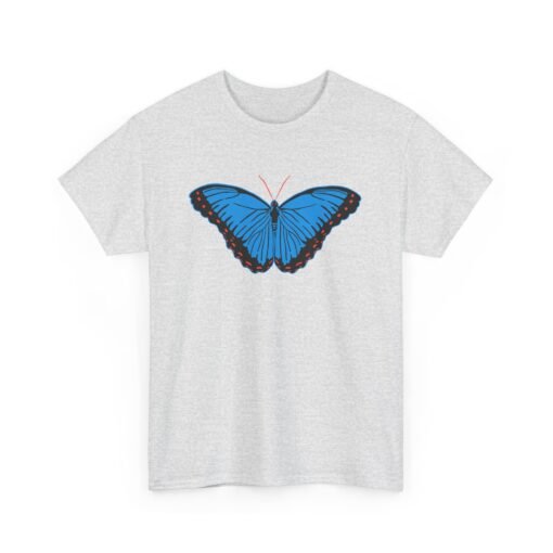 🦋💙 Blue Morpho Butterfly Unisex T-Shirt – Nature’s Radiance in Flight - Image 12
