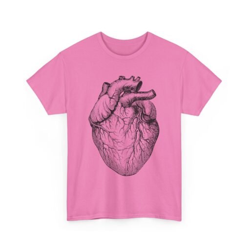 Wear Your Heart (Literally) – Unisex Anatomical Heart T-Shirt - Image 19