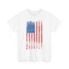 🇺🇸🖤 Distressed American Flag Unisex T-Shirt – Worn, Weathered, Proud