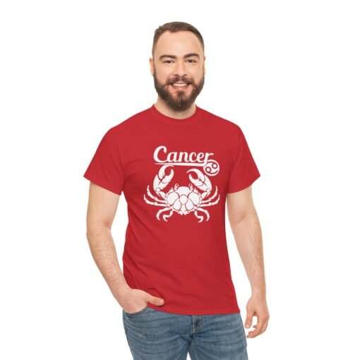 Cosmic Crab Vibes – Cancer Zodiac Unisex Tee - Image 3