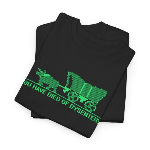 You Have Died of Dysentery – Unisex Retro Gamer T-Shirt - Image 2