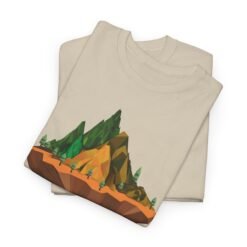 Alternative view of 🏔️✨ Floating Mountains Unisex T-Shirt – Surreal Nature, Elevated Style