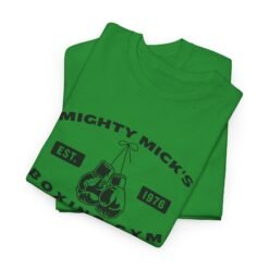 Alternative view of Mighty Mick’s Throwback Tee – Unisex Boxing Gym Shirt