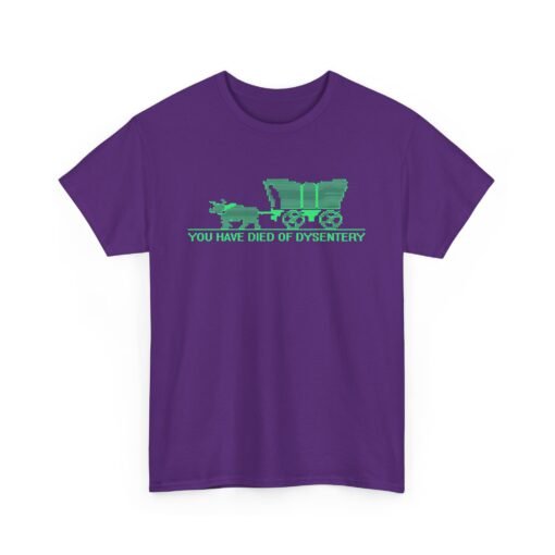 You Have Died of Dysentery – Unisex Retro Gamer T-Shirt - Image 14