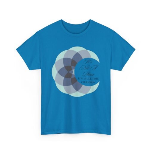 🌕🔷 It’s Not a Phase, It’s a Full-Time Obsession Unisex T-Shirt – Lunar Love in Polygon Style - Image 18