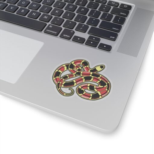 Curled Coral Snake Indoor Sticker – Striking & Stylish - Image 11