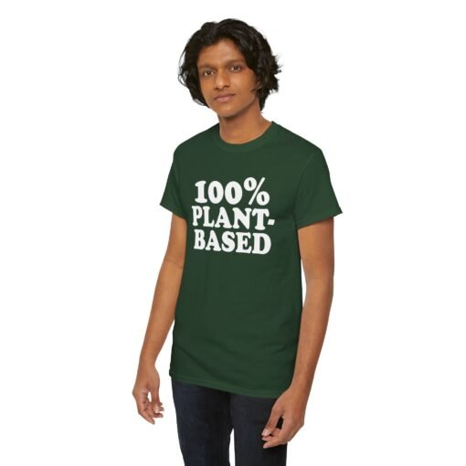 🌿💪 100% Plant Based Unisex T-Shirt – Powered by Plants, Styled for Everyone - Image 7