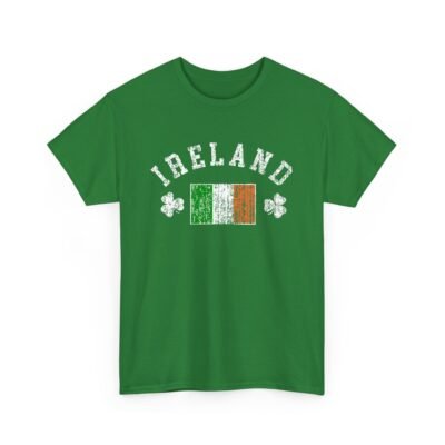 🇮🇪☘️ Ireland Pride Unisex T-Shirt – Flag, Shamrocks & Heritage