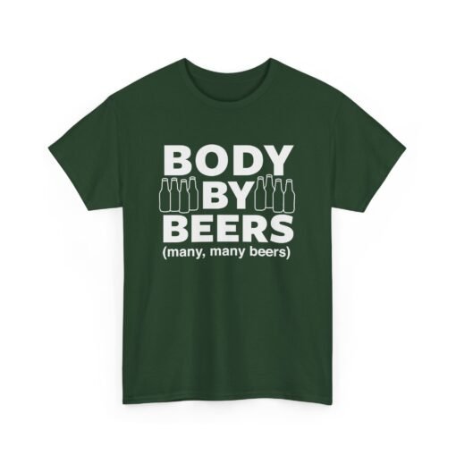 🍻💪 Body By Beers Unisex T-Shirt – Fueled by Foam & Fun - Image 16