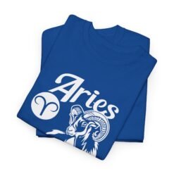 Alternative view of Aries Unisex T-Shirt – Bold Zodiac Energy
