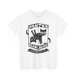 📦🐱 Schrödinger’s Cat Unisex T-Shirt – Wanted: Dead and Alive