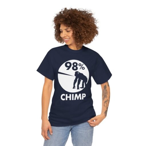 🐒🧬 98% Chimp Unisex T-Shirt – Embrace Your Inner Primate - Image 6