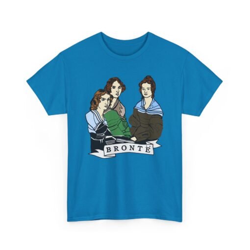 📚 Bronte Sisters Unisex T-Shirt – Gothic Queens of Classic Lit - Image 19