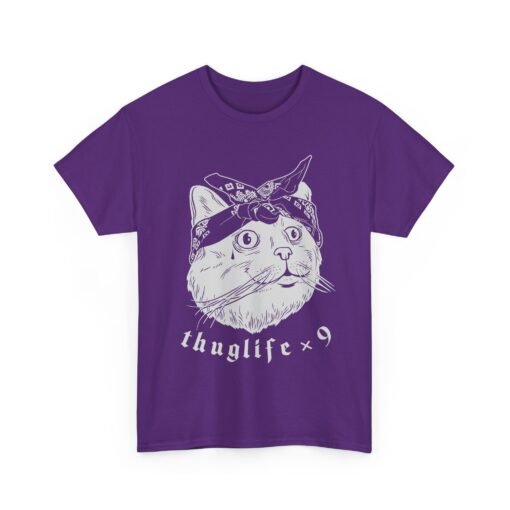 😼🎤 Thuglife x9 Unisex T-Shirt – Street Smarts, Cat Style - Image 18