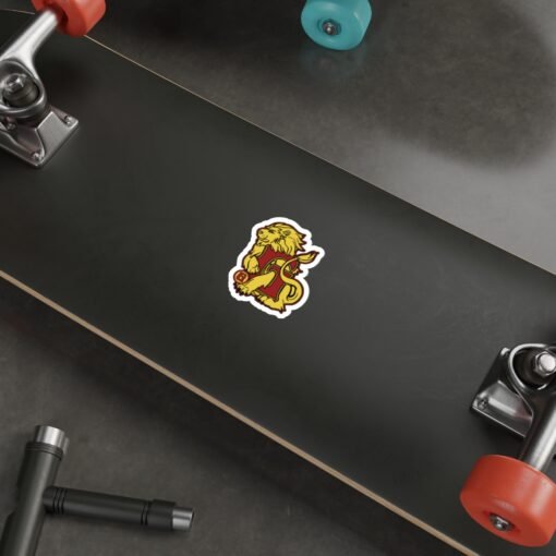🦁 House of Lion Outdoor Sticker – Stick Your Courage Anywhere - Image 10