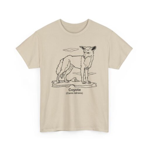 🌵🐺 COYOTE (Canis latrans) Unisex T-Shirt – Wild, Wily, and Worn with Pride - Image 11