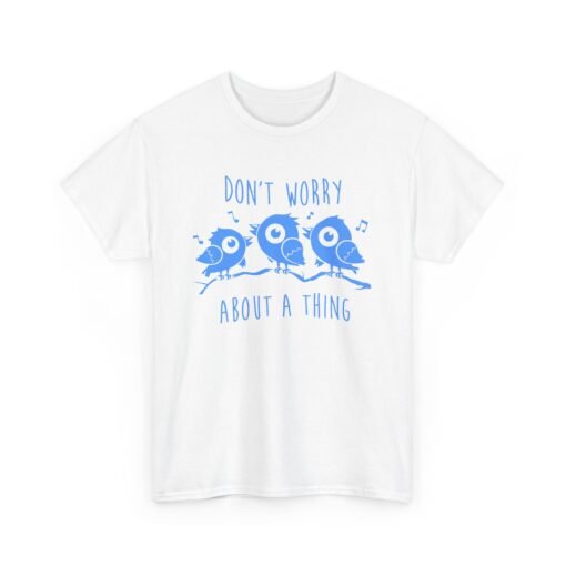 🐦🎶 Don’t Worry Unisex T-Shirt – Three Little Birds, One Big Vibe - Image 12