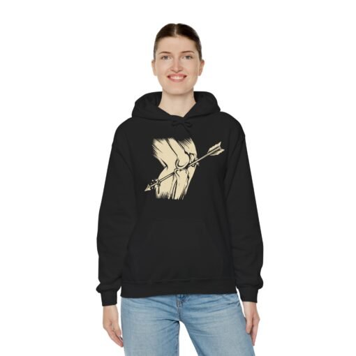 "Arrow to the Knee" Unisex Hoodie – Gamer Inside Joke - Image 4