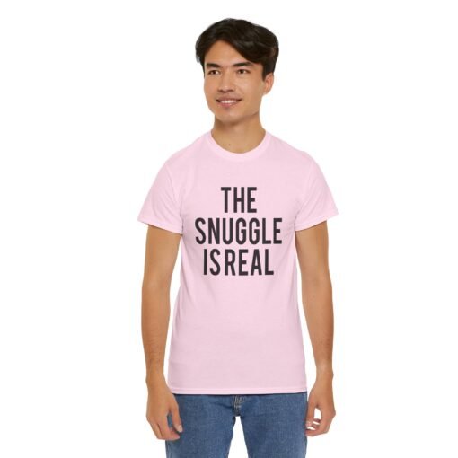 🧸💤 The Snuggle Is Real Unisex T-Shirt – Cozy Vibes Only - Image 7