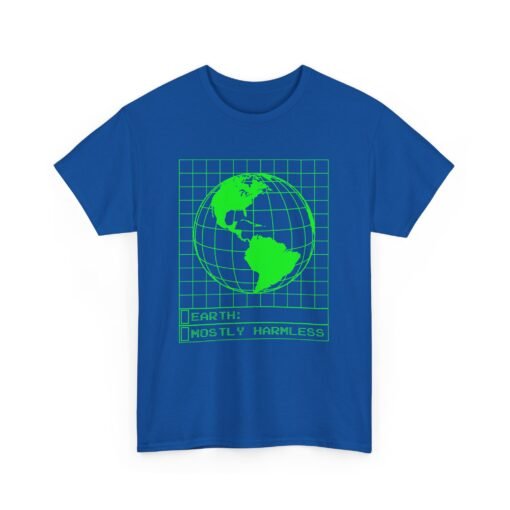 Mostly Harmless – Unisex Earth Retro Computer Tee - Image 17