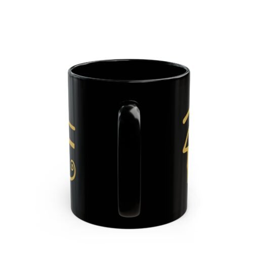 Eye of Horus Black Mug – Ancient Protection & Timeless Style - Image 5