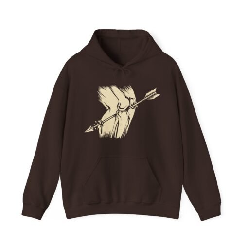 "Arrow to the Knee" Unisex Hoodie – Gamer Inside Joke - Image 6
