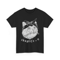 😼🎤 Thuglife x9 Unisex T-Shirt – Street Smarts, Cat Style