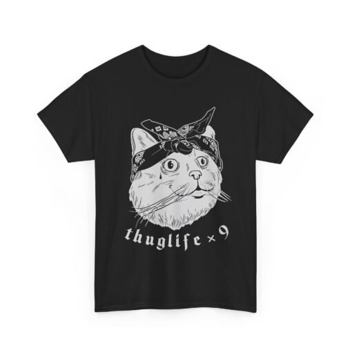 😼🎤 Thuglife x9 Unisex T-Shirt – Street Smarts, Cat Style