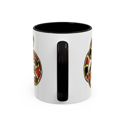 Curled Coral Snake Color Accent Mug – Bold & Wild - Image 8