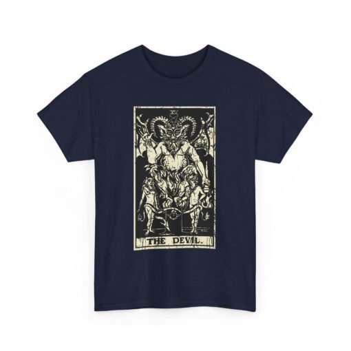 😈🃏 The Devil Tarot Card Unisex T-Shirt – Embrace the Shadows in Style - Image 18