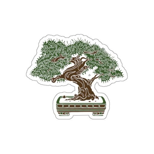 Bonsai Tree Outdoor Sticker – Nature in Miniature - Image 12