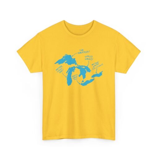 🌊👕 All Great Everything Unisex T-Shirt – Celebrate the Lakes, Label the Legends - Image 17