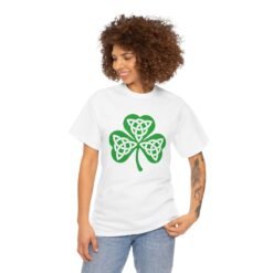 Alternative view of 🍀 Celtic Knot Shamrock – Unisex T-Shirt