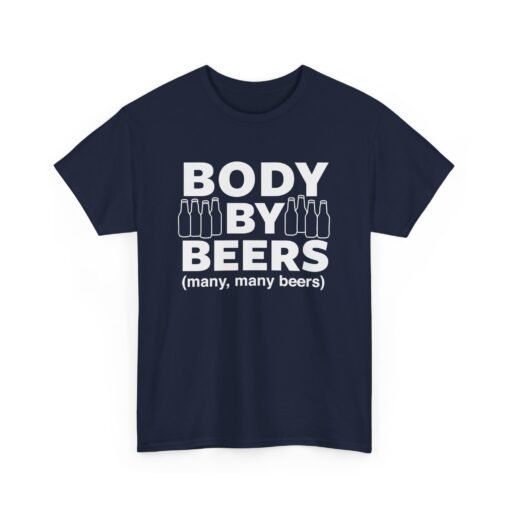 🍻💪 Body By Beers Unisex T-Shirt – Fueled by Foam & Fun - Image 18