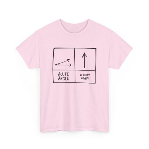 Acute Angle / A Cute Angel Unisex T-Shirt – Geeky Pun Perfection