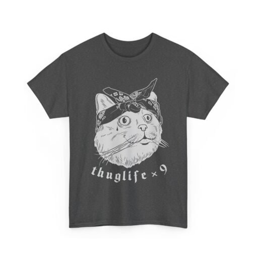😼🎤 Thuglife x9 Unisex T-Shirt – Street Smarts, Cat Style - Image 14