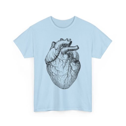 Wear Your Heart (Literally) – Unisex Anatomical Heart T-Shirt - Image 16