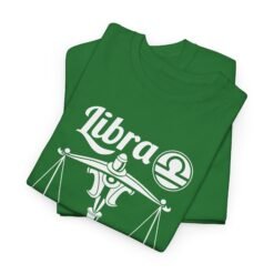Alternative view of Balanced Vibes – Libra Zodiac Unisex Tee