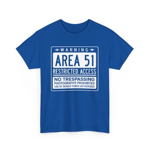 🛸🚫 Area 51 Restricted Access Unisex T-Shirt – Keep Out (Unless You're from Space) - Image 19