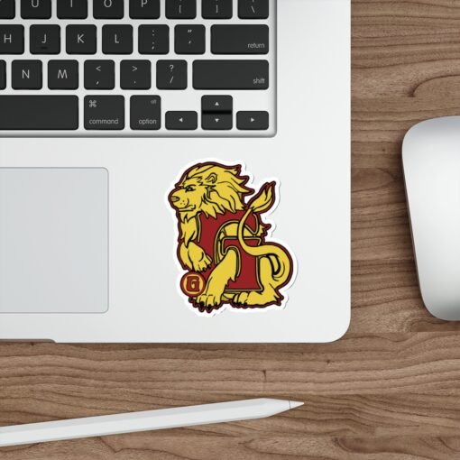 🦁 House of Lion Outdoor Sticker – Stick Your Courage Anywhere - Image 13